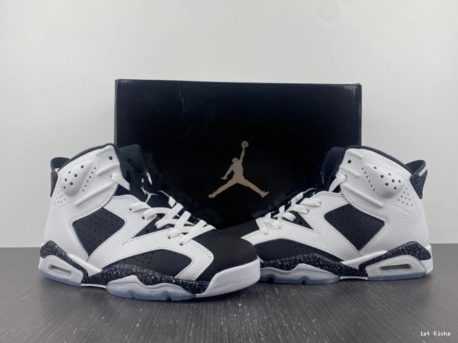 1st Kicks 6 Jordan Oreo 384664-101 Retro 0808